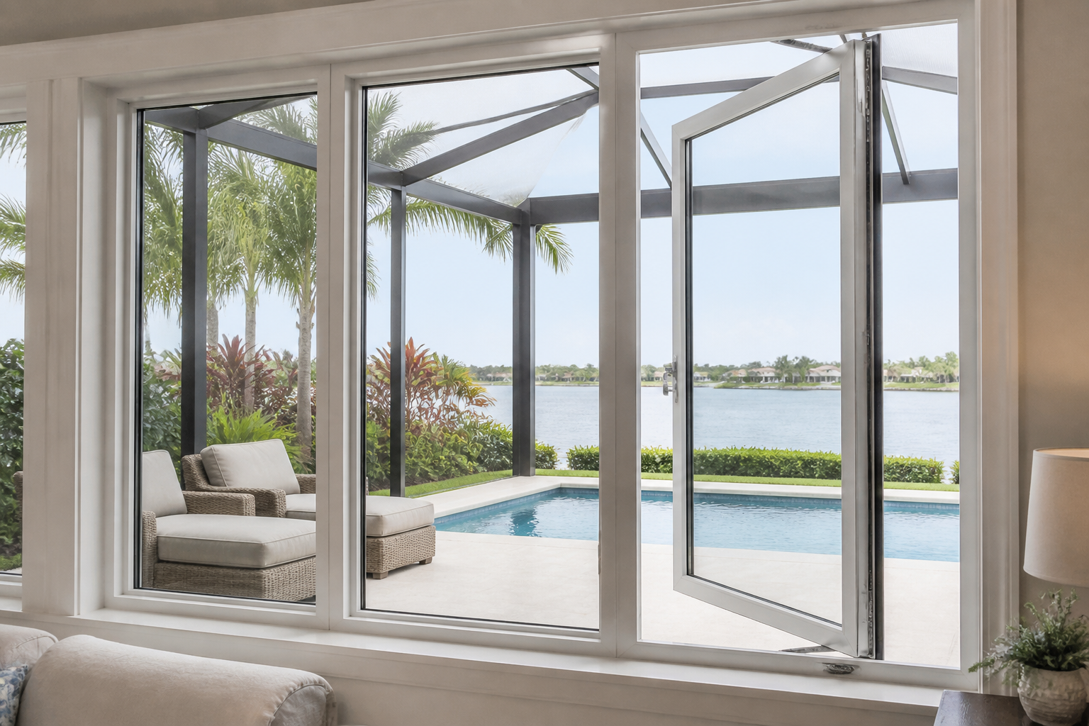 Casement Windows in Fort Lauderdale, FL | TruePane Windows & Doors - detail 1